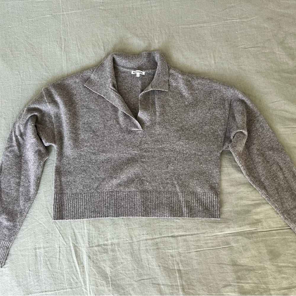 Reformation Cashmere Sweater